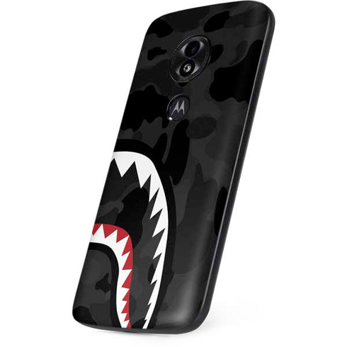 Shark Teeth Grey Street Camo Moto E5 Play Skin